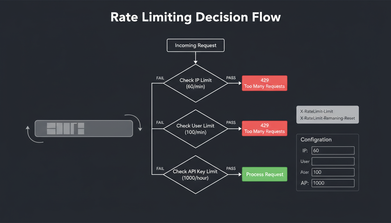 Rate Limiting Decision Flow