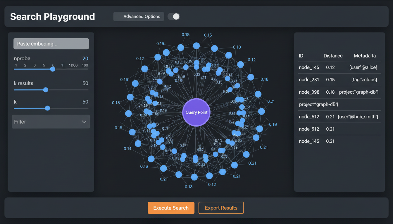 MLGraph Search Playground